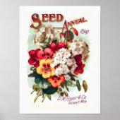 DM Ferry Flower Seeds  Advertisation Poster (Voorkant)