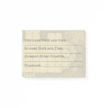 DM Graphic Post-it Organizer; datum, tijd, campagn