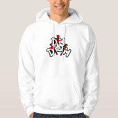 DM MODE In Your Style Rozen Hoodie (Voorkant)