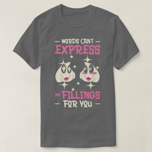 dm somt azië op kookvoedsel pun chinese asi t-shirt (Design voorkant)