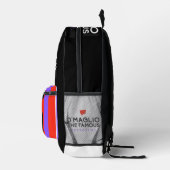 D'Maglio en de zwarte rugzak (Rechts)