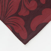 Dmask Victoriaans naadloos koninklijk patroon Fleece Deken (Hoek)