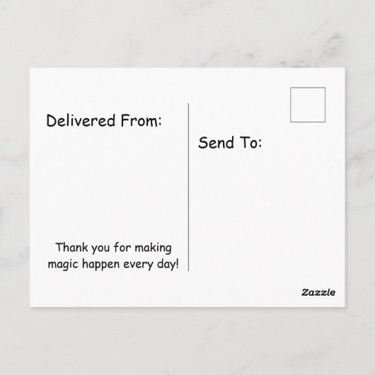 dmin Professionals Day MVP Trophy Greeting Briefkaart (Achterkant)