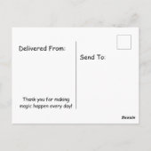 dmin Professionals Day MVP Trophy Greeting Briefkaart (Achterkant)