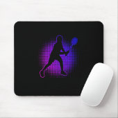 Dminton Player Dminton Vrouwen Squash Shuttle Muismat (Met muis)