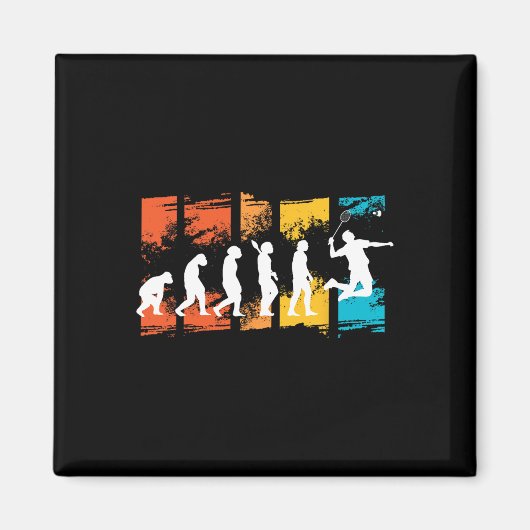 Dminton Player Evolution Shuttle Dminton Racket 1 Magneet (Voorkant)