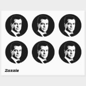 Dmitri Medvedev Ronde Sticker (Vel)
