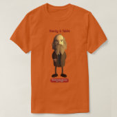 Dmitri Mendeleev Ready amp Table T-shirt (Design voorkant)