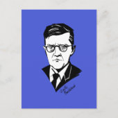 Dmitri Shostakovich Briefkaart (Voorkant)