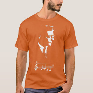 Dmitri Shostakovich DSCH motiveert muzieknoten Gif T-shirt