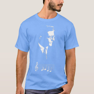 Dmitri Shostakovich DSCH motiveert muzieknoten Gif T-shirt