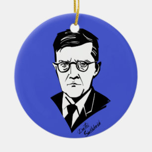 Dmitri Shostakovich Keramisch Ornament