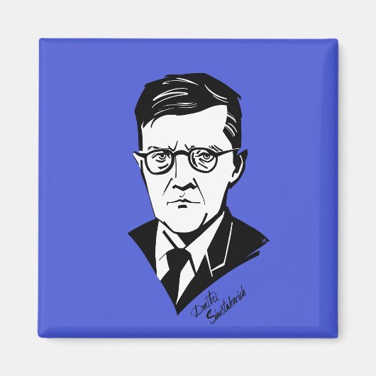 Dmitri Shostakovich Magneet (Voorkant)