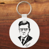 Dmitri Shostakovich Sleutelhanger (Voorkant)