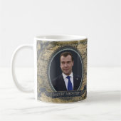 Dmitry Medvedev Historische Mok (Links)