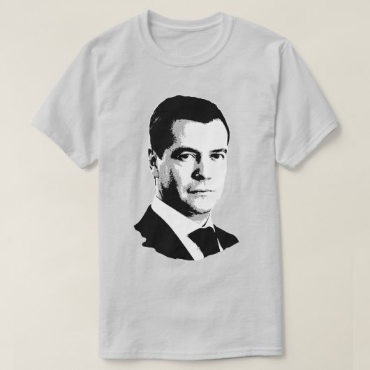 Dmitry Medvedev T-shirt (Design voorkant)