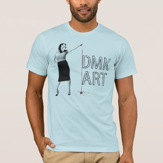 DMK ART ZEBRA T-SHIRT (Voorkant)