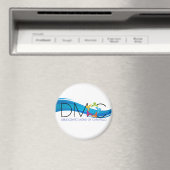 DMOC Logo Circle Magnet (Insitu (Vaatwasser))