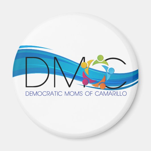 DMOC Logo Circle Magnet (Voorkant)