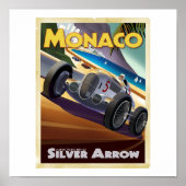 DMoore Silver Arrow Poster (Voorkant)