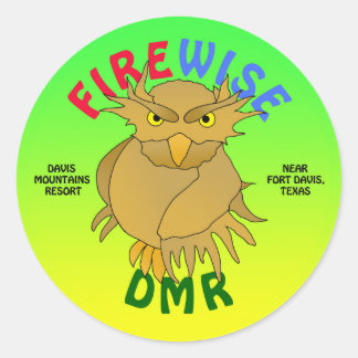 DMR. Firewise Owl stickers & meer (groen)