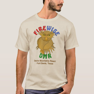 DMR. Firewise Owl T-shirt (met achtergrond)