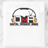 DMR Rechthoek Sticker (Tas)
