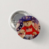 DMS-KevieBear Ronde Button 3,2 Cm (Voorkant /achterkant)