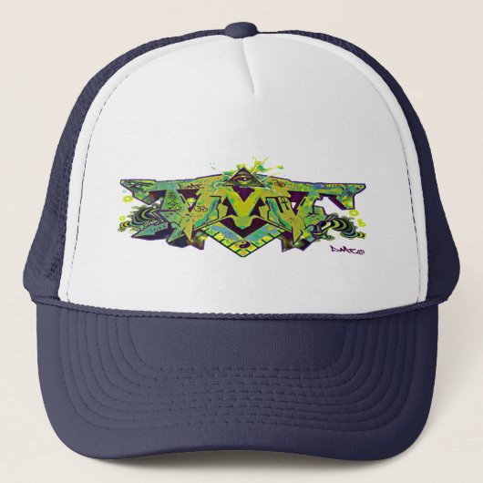 DMT ACCESSOIRES - LTD EDITION AYAHUASCA TRUCKER PET (Voorkant)