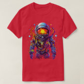 DMT Art Psychedelic Spaceman 2 T-shirt (Design voorkant)