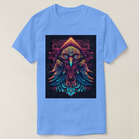 DMT Art Shamanic Eagle 2 T-shirt (Design voorkant)