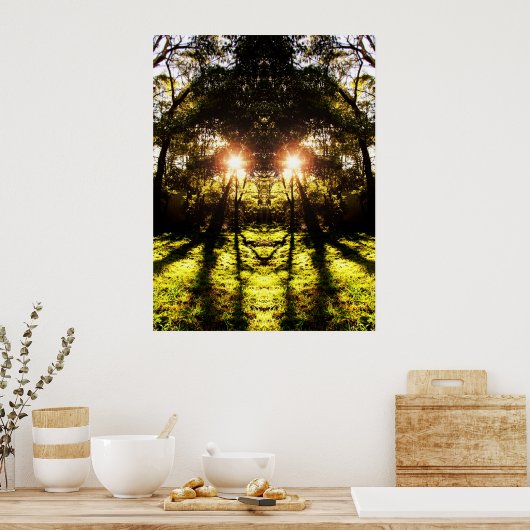 DMT 'AURUS Forest Poster' Poster (Keuken)
