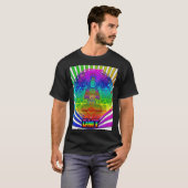 DMT-Chakra Black T-shirt (Voorkant volledig)