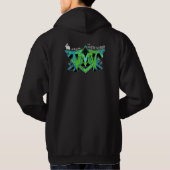 DMT GRAFFITI HOODIE - VOLG DE WITTE KOP (Achterkant)