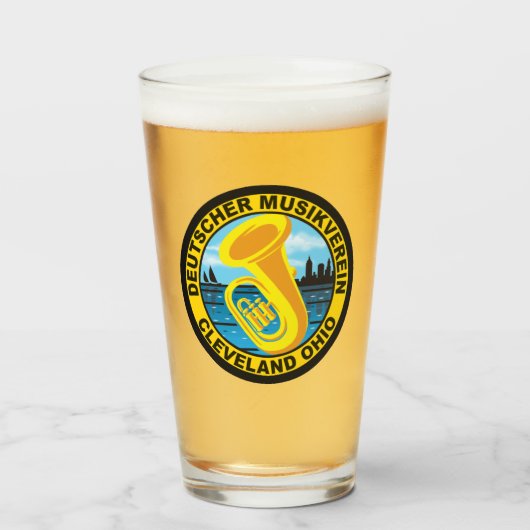 DMV Glass Tumbler (Voorkant gevuld)