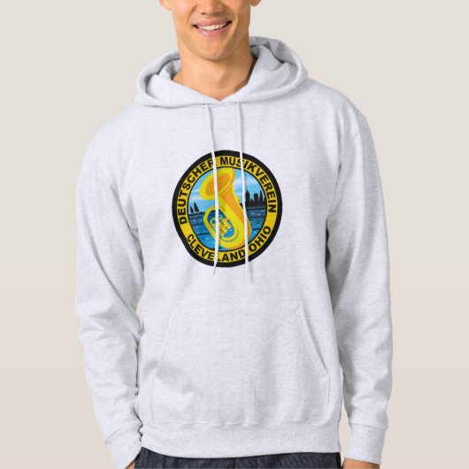 DMV Hooded Sweatshirt Color Logo (Voorkant)