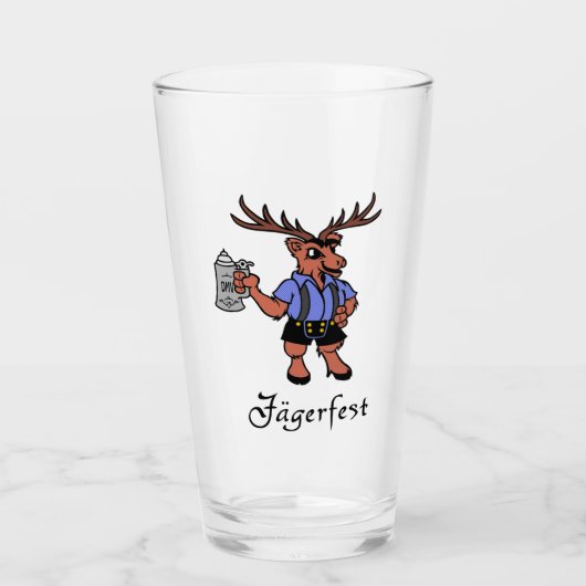 DMV Jägerfest Glass Tumbler (Voorkant)