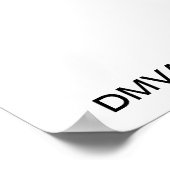 DMVA1 Honor Guard Facing Movements Poster (Hoek)