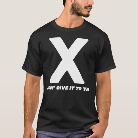 DMX "X GON&x27; GEEF het AAN YA" Klassie T-shirt (Voorkant)