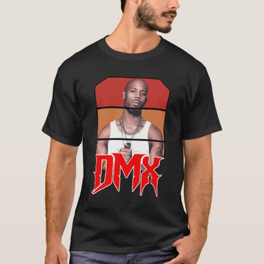 DMX Rap 90s Klassieke T-shirt (Voorkant)