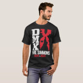 DMX Rapper Earl SimmonsDark Man X Ruff Ryders [HiS T-shirt (Voorkant volledig)