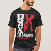 DMX Rapper Earl SimmonsDark Man X Ruff Ryders [HiS T-shirt (Voorkant)