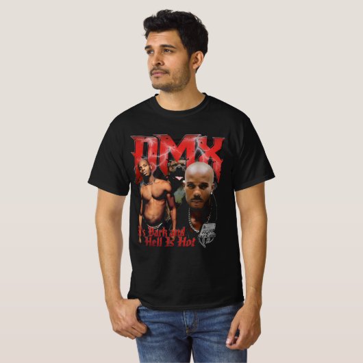 " DMX T-shirt - Homearchief" (Voorkant volledig)