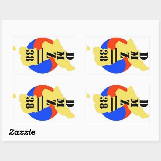 DMZ//38 Logo Sticker (Vel)