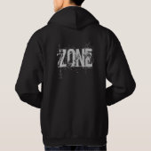 DMZ (in zwart) Hoodie (Achterkant)