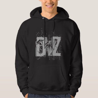 DMZ (in zwart) Hoodie