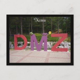 dmz korean briefkaart
