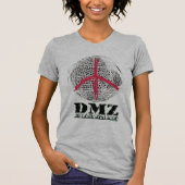 DMZ Peace No War Demilitarisated Zone Freedom USA T-shirt (Voorkant)