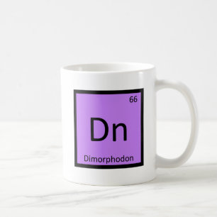 Dn - Dimorphodon Dinosaur Chemisch Symbool Koffiemok