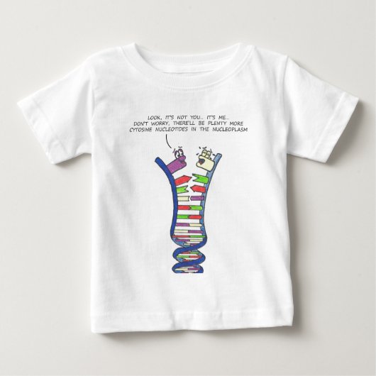 DNA-afbraak - Baby T-shirt (Voorkant)